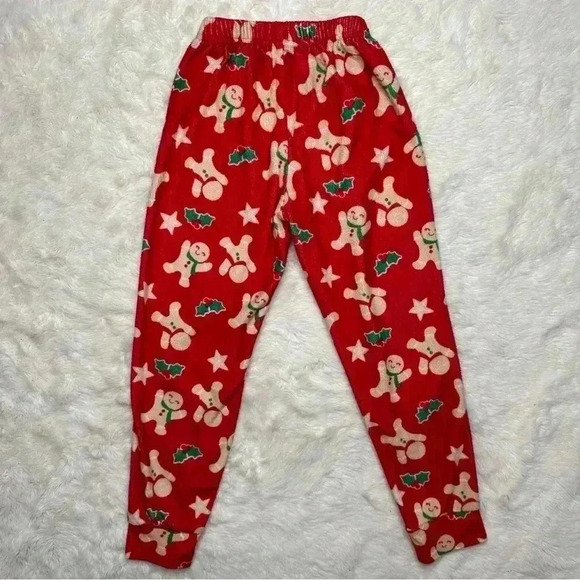 Holiday Time Christmas Santa’s Cookie Tester Pajamas White / Red / Green Size SM - Picture 10 of 16
